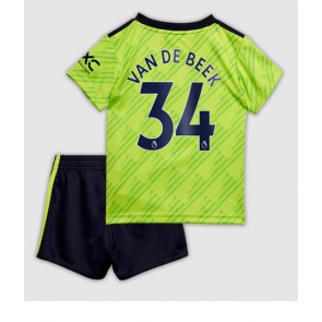 Manchester United Donny van de Beek #34 kläder Barn 2022-23 Tredje Tröja Kortärmad (+ korta byxor)